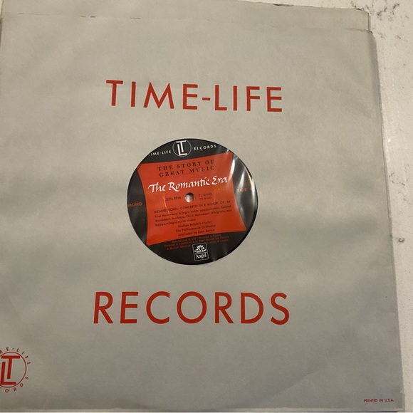 Records Four 33-1/3 RPM Berlioz, Chopin, Liszt, Mendelssohn, Schumann. - Picture 4 of 7